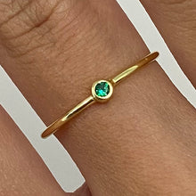 Mini Bezel Set Ring