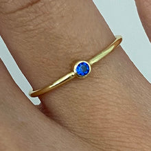 Mini Bezel Set Ring