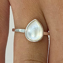 Teardrop Stone Ring