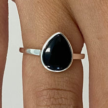 Teardrop Stone Ring