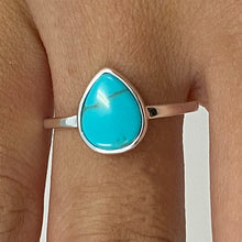 Teardrop Stone Ring