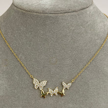 5 Butterflies Necklace