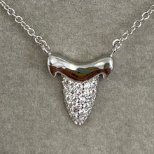 Pave Shark Tooth Necklace