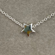Tiny Smooth Star Necklace
