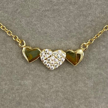Triple Heart Necklace