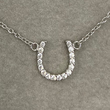 Sparkle Horseshoe Necklace