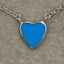 Enamel Heart Necklace
