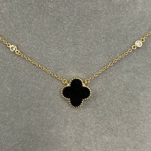 Enamel Clover Necklace