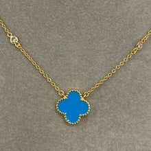 Enamel Clover Necklace