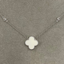 Enamel Clover Necklace