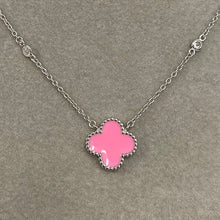 Enamel Clover Necklace