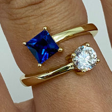 Circle & Square Ring