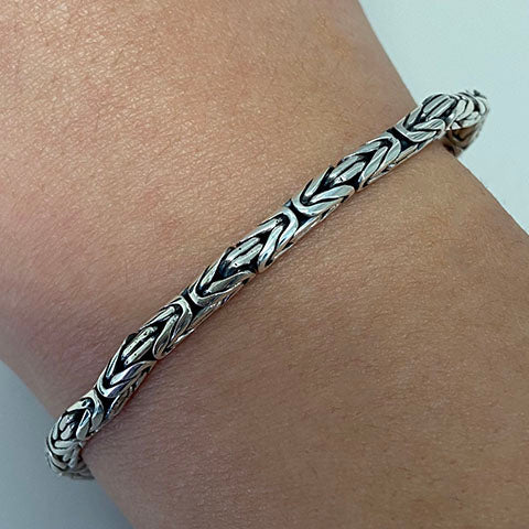 Fancy Herringbone Bracelet