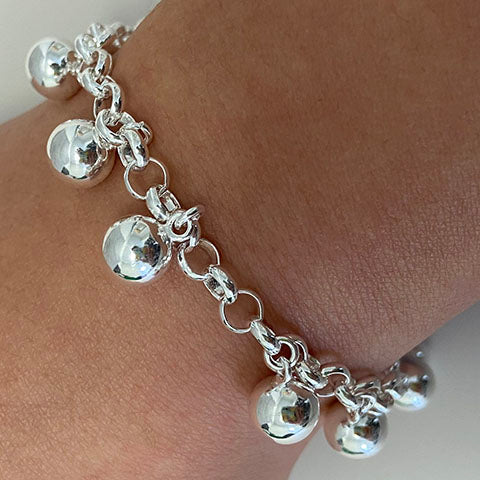 Dangle Ball Chain Bracelet