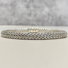 Coil Pave Clasp Bracelet