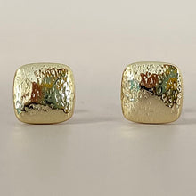 Textured Square Stud Earrings
