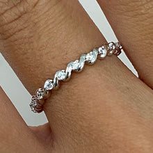 Cubic Zirconia Zig Zag Ring