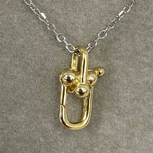 Two Tone Link Necklace