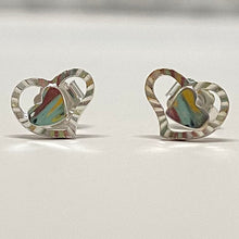 Embedded Heart Studs