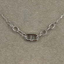Emerald Cut with Links Necklace