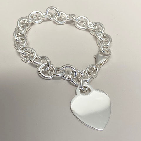 Tiffany Reproduction Heart Bracelet