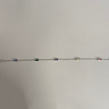 5 Rectangle Gem Bracelet