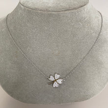 Pave Lucky Clover Necklace