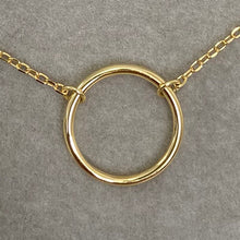 Simple O Ring Necklace