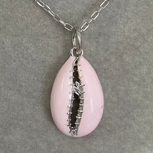 Cowrie Shell Enamel Necklace