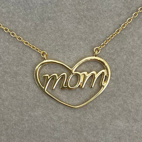 Mom Heart Necklace