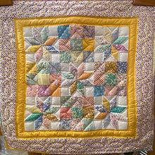 Star & 9-Patch Quilt Wall Hanging