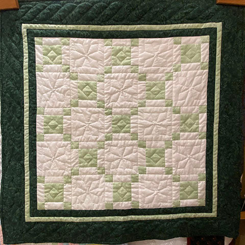 Irish 9-Patch Quilt Wall Hanging
