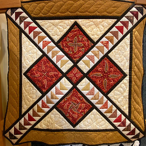 Western Flying Geese Quilt Wall Hanging