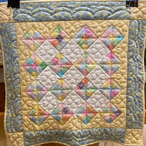 Spring 9-Patch Quilt Wall Hanging