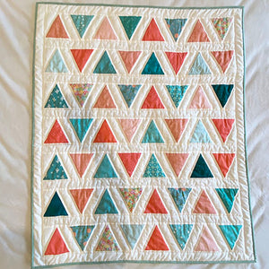 Triangle Pop Baby Blanket
