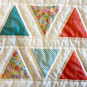 Triangle Pop Baby Blanket