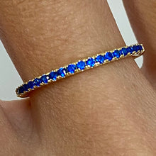 Gem Rope Gold Band Ring