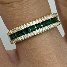 Triple Layer Row Ring