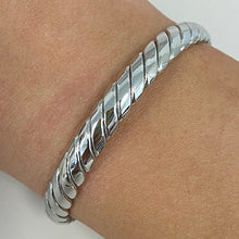 Brass Simple Rope Cuff Bracelet