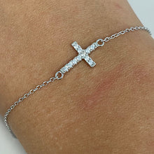 Pave Cross Bracelet
