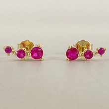 3-Dot Stud Earrings