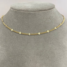 Fan & Link Chain Necklace
