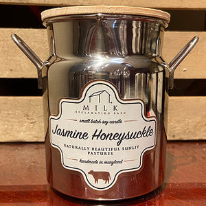 Jasmine Honeysuckle Milk Churn Candle