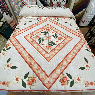 Spring Flowers Queen-sized Quilt