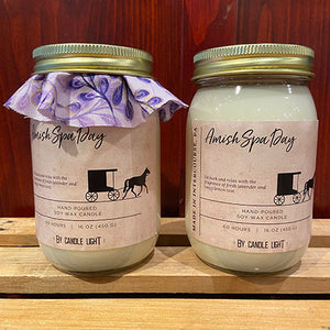 Amish Spa Day 16 oz Candle