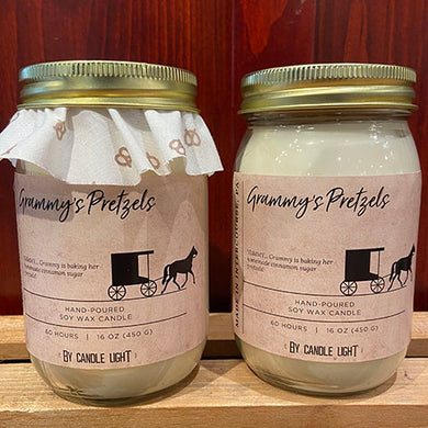 Grammy's Pretzels 16 oz Candles