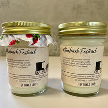 Rhubarb Festival 8 oz Candles