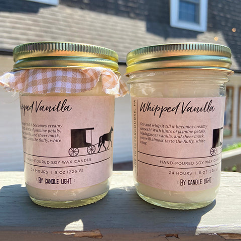 Whipped Vanilla 8 oz Candles