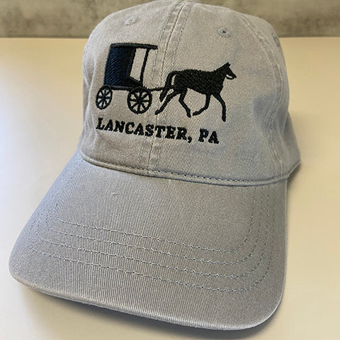 Horse & Buggy Embroidered Hat