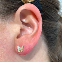 Sparkle Butterfly Earrings